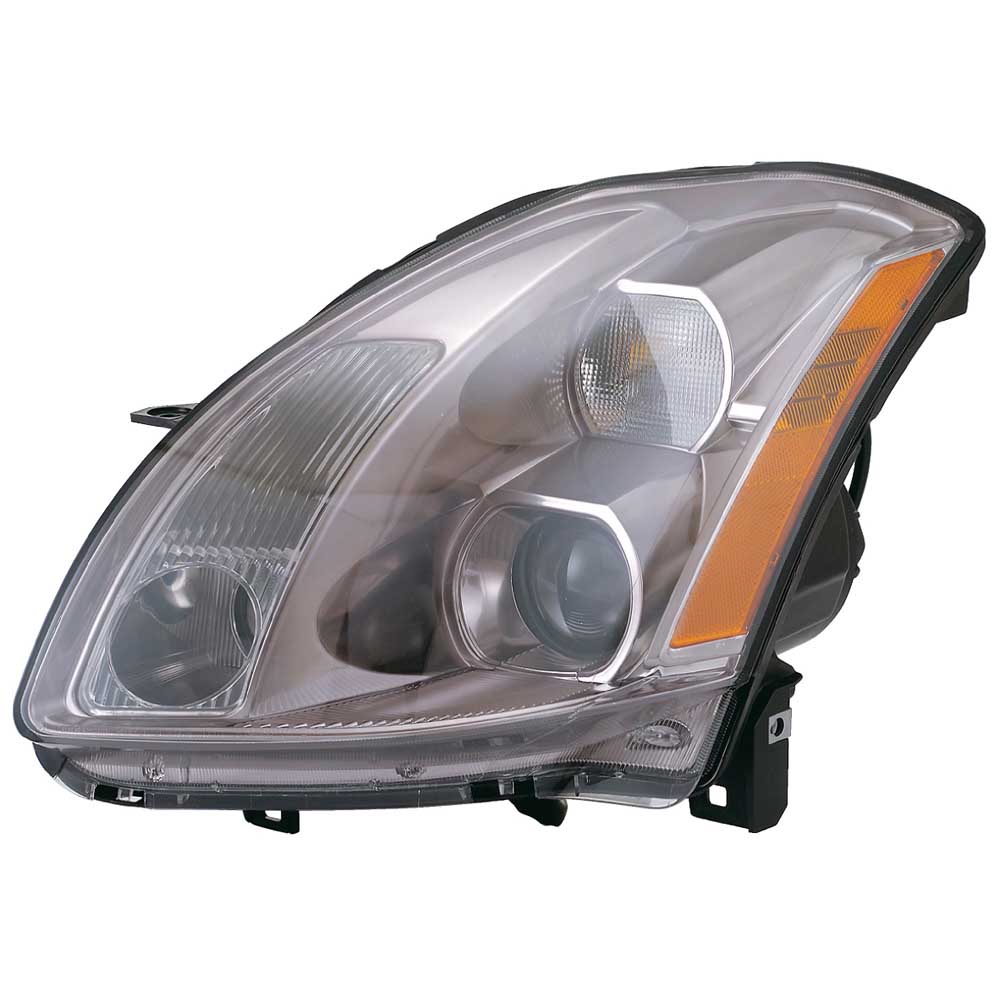 2004 Nissan Maxima Headlight Assembly Pair