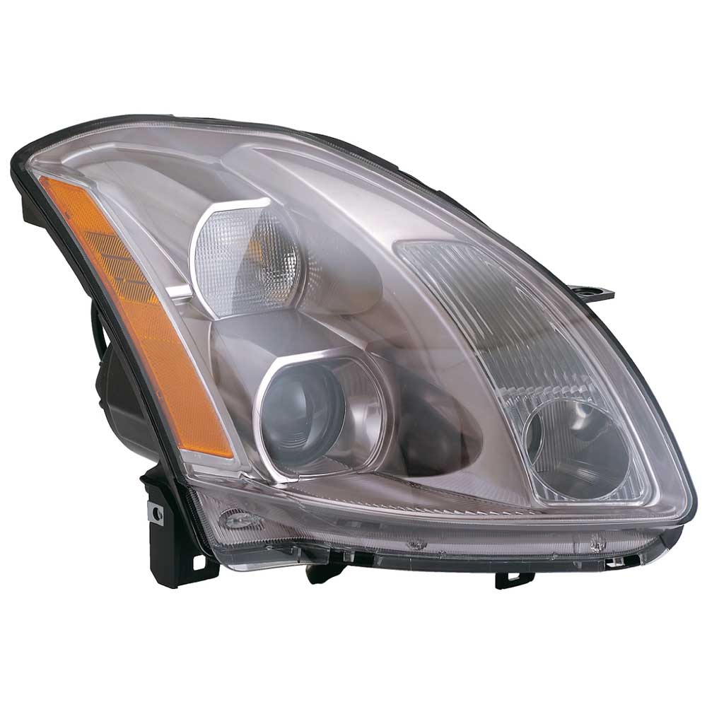2004 Nissan Maxima Headlight Assembly Pair