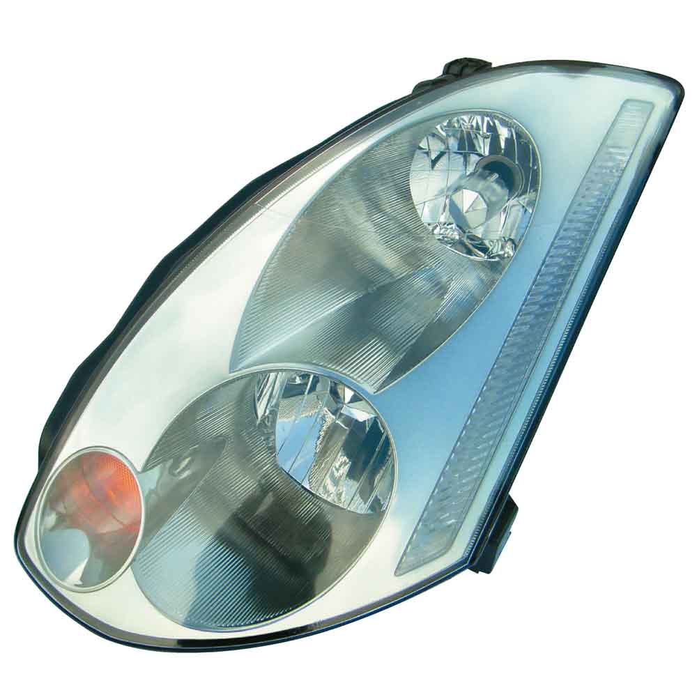 2004 Infiniti G35 Headlight Assembly Pair