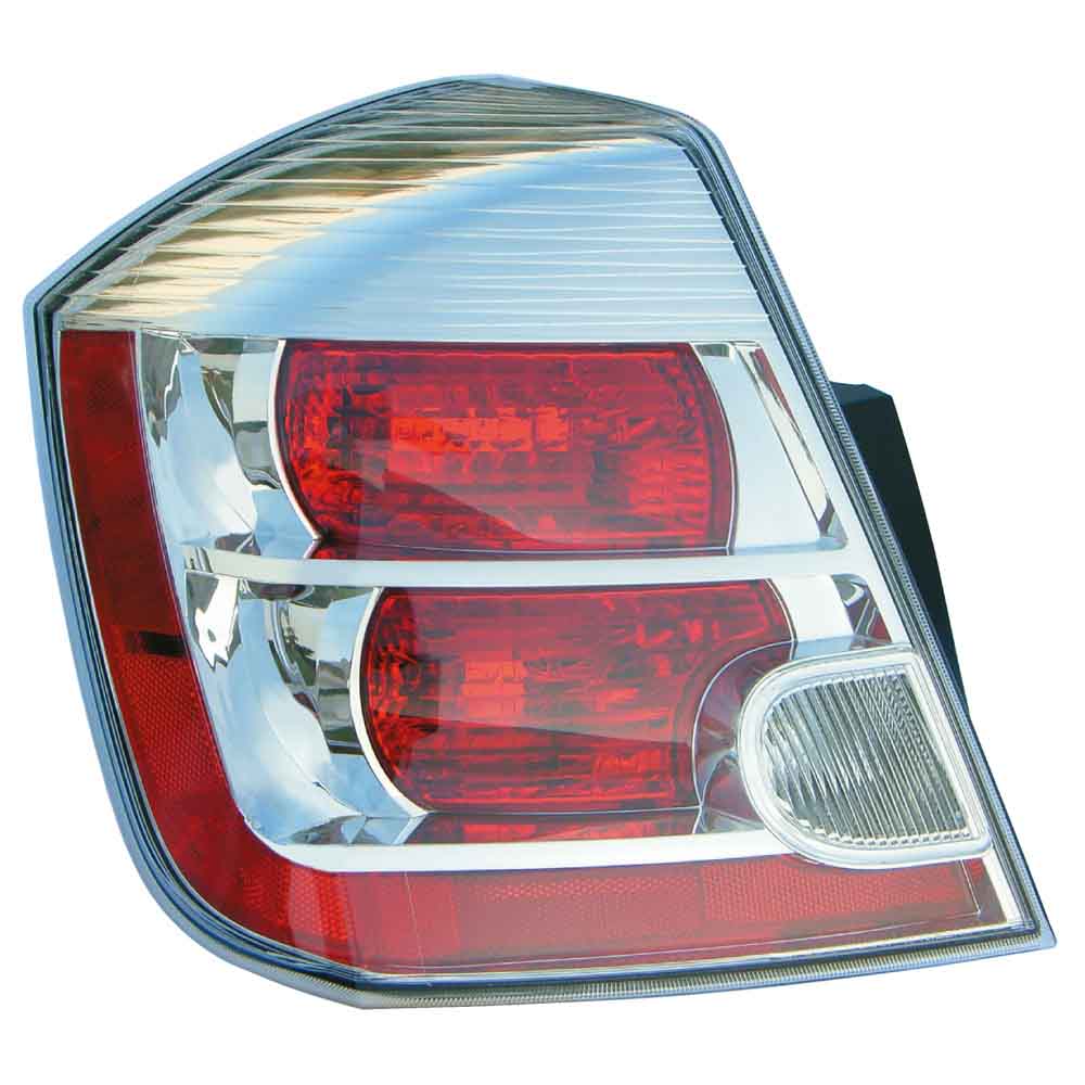 2007 Nissan Sentra Tail Light Assembly Pair