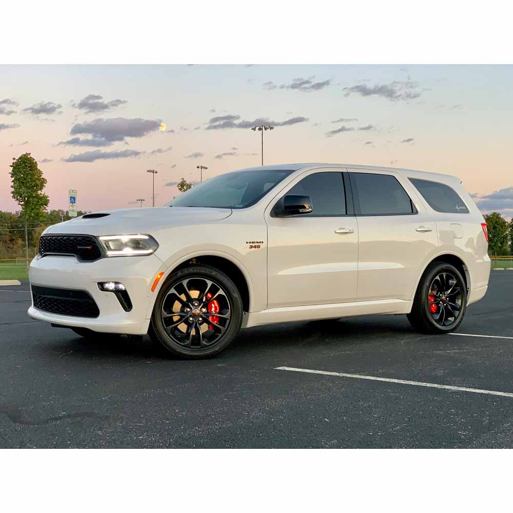 MGP Caliper Covers 12204SRT1RD Disc Brake Caliper Cover