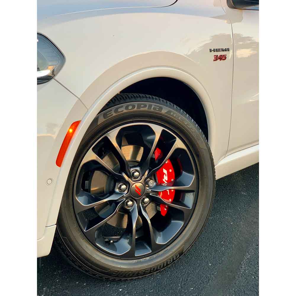 MGP Caliper Covers 12204SRT1RD Disc Brake Caliper Cover