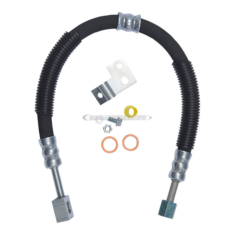  Nissan stanza power steering pressure line hose assembly 