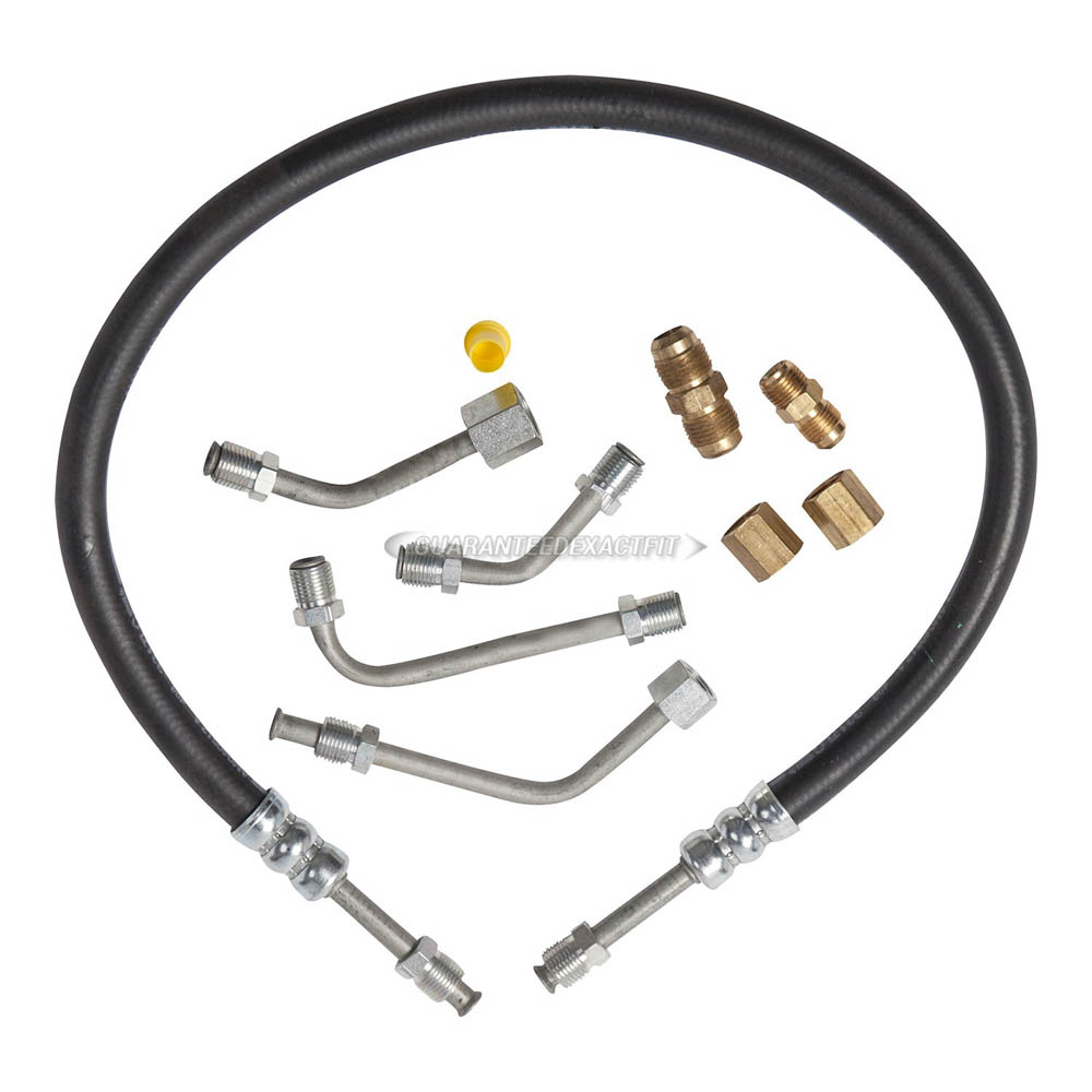 1982 Ford C8000 Power Steering Cylinder Line Hose Assembly