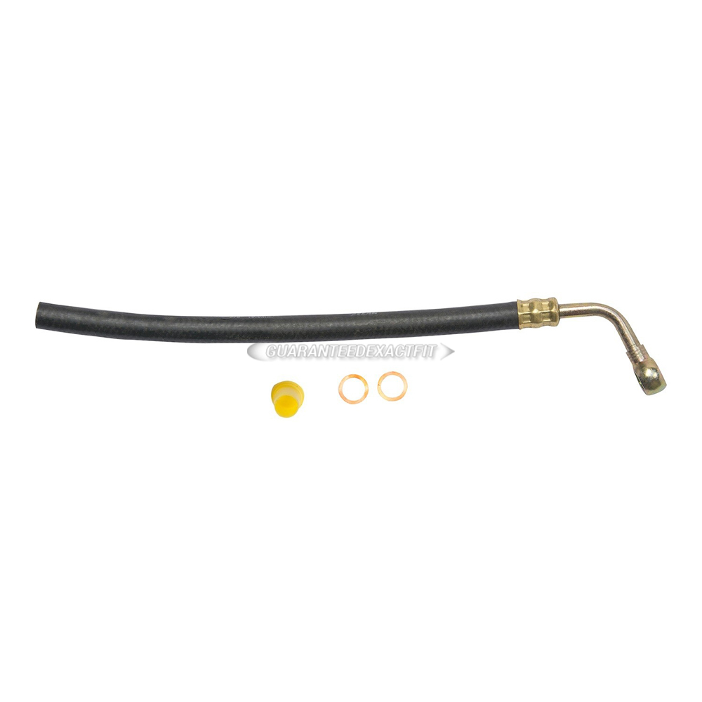 Audi 4000 power steering return line hose assembly