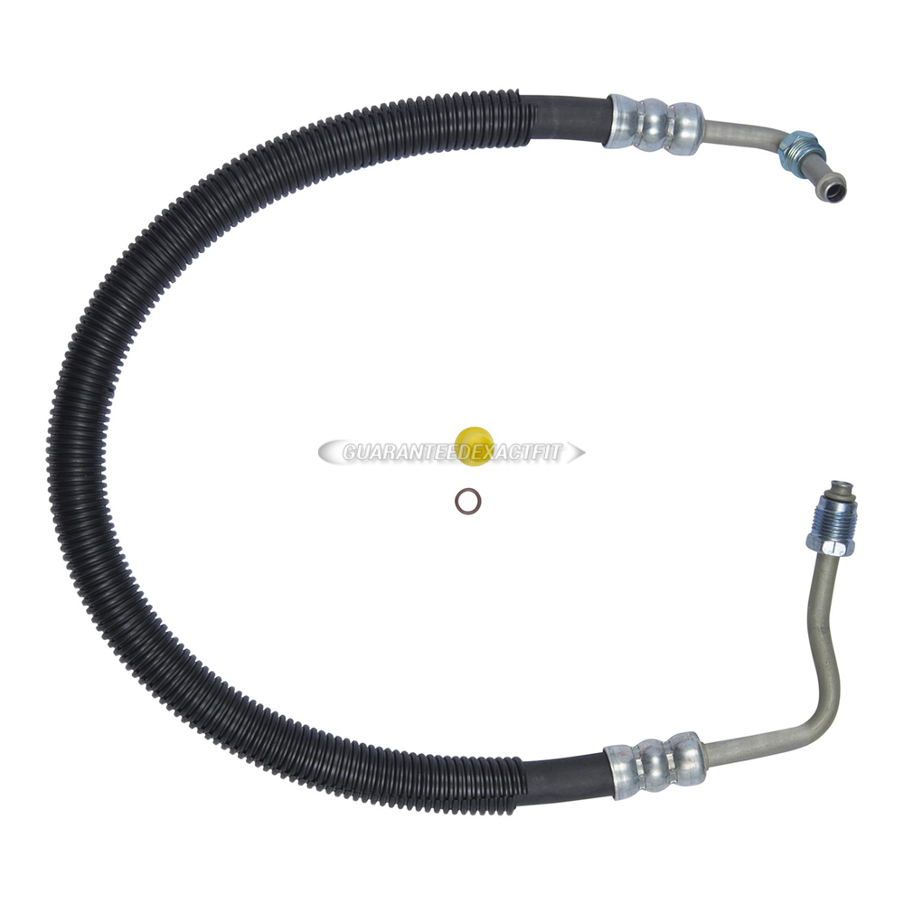 1990 Oldsmobile Cutlass Calais Power Steering Pressure Line Hose Assembly