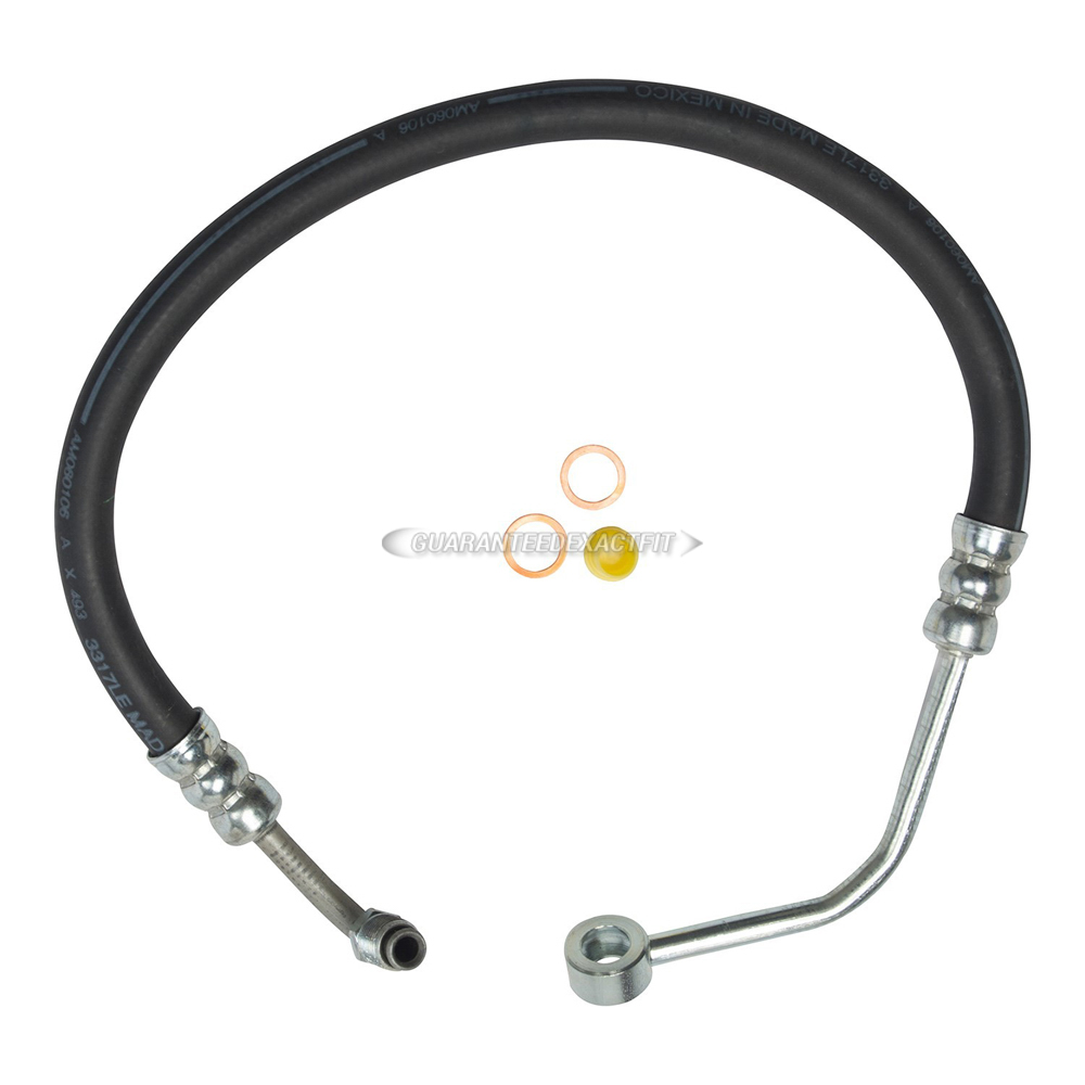1990 Volvo 740 Power Steering Pressure Line Hose Assembly