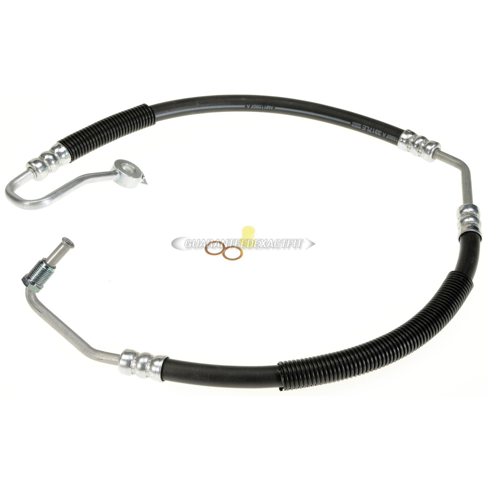 2003 Mazda Protege Power Steering Pressure Line Hose Assembly 2.0L Eng