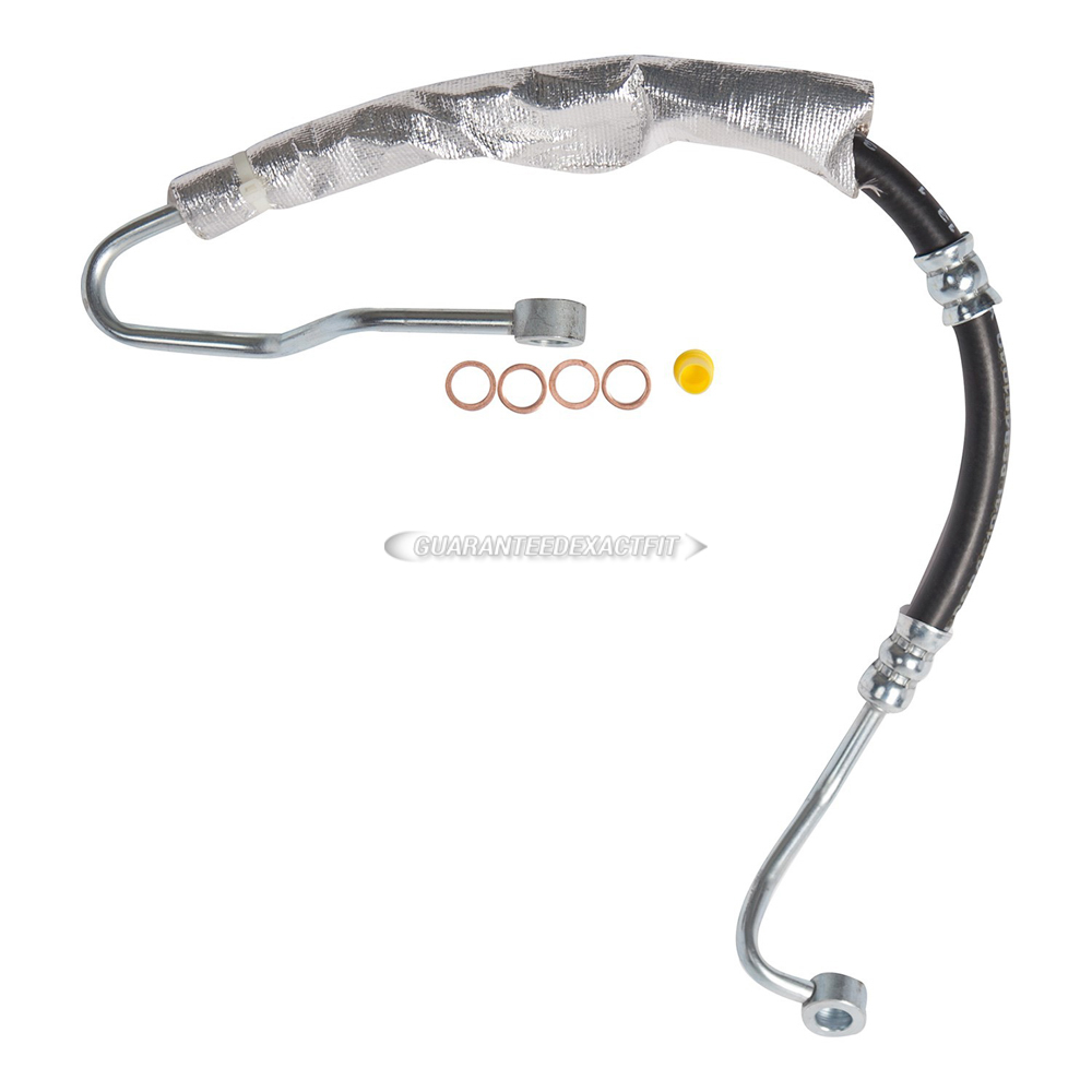  Bmw 740iL Power Steering Pressure Line Hose Assembly 
