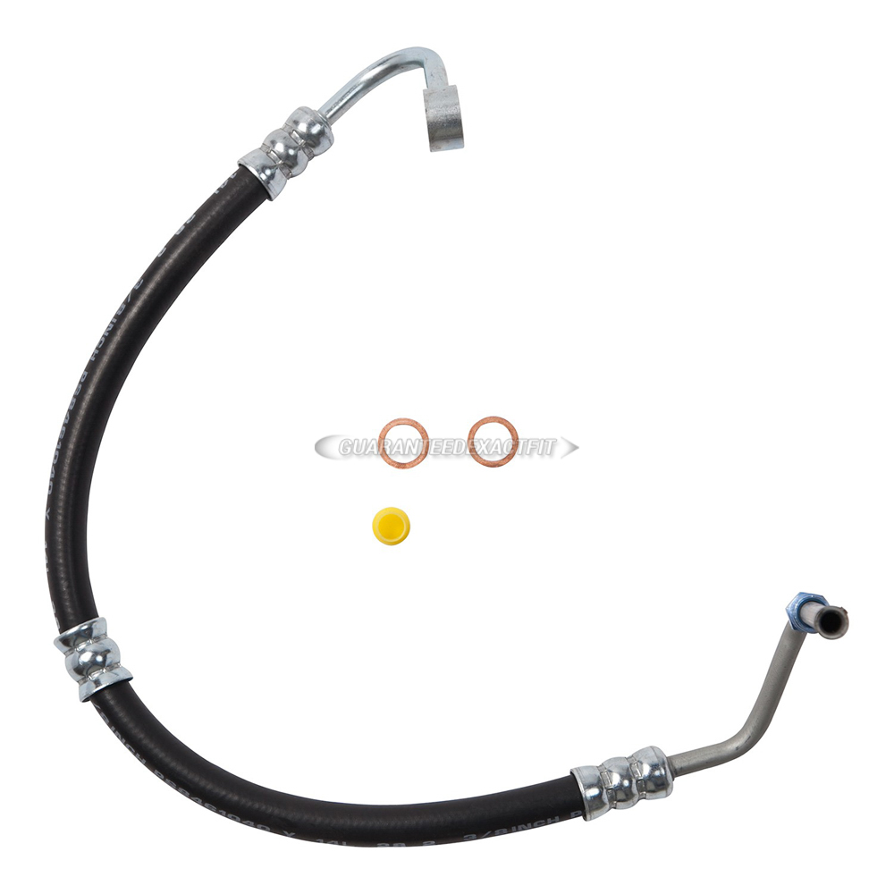  Bmw 535is Power Steering Pressure Line Hose Assembly 