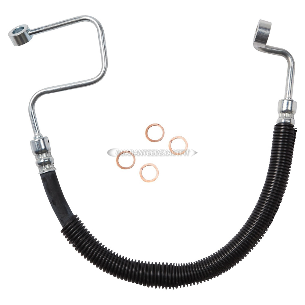1992 Audi 80 Power Steering Pressure Line Hose Assembly