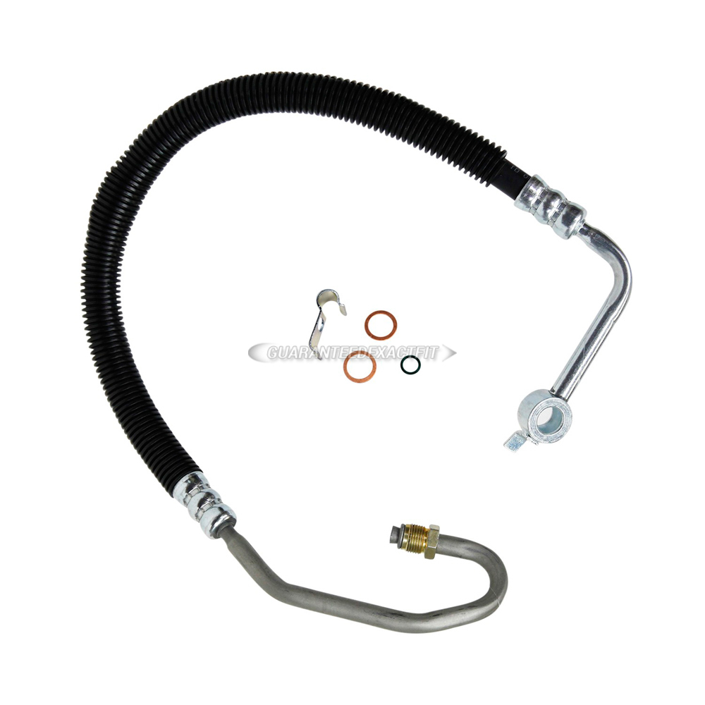 2004 Volkswagen Touareg Power Steering Pressure Line Hose Assembly
