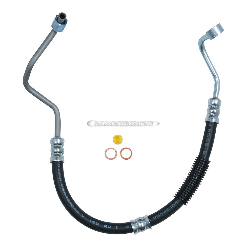 2004 Kia Rio Power Steering Pressure Line Hose Assembly