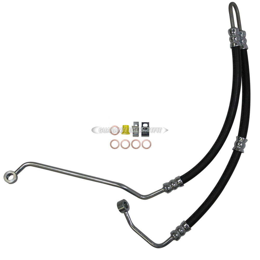 2007 Bmw X5 Power Steering Pressure Line Hose Assembly 