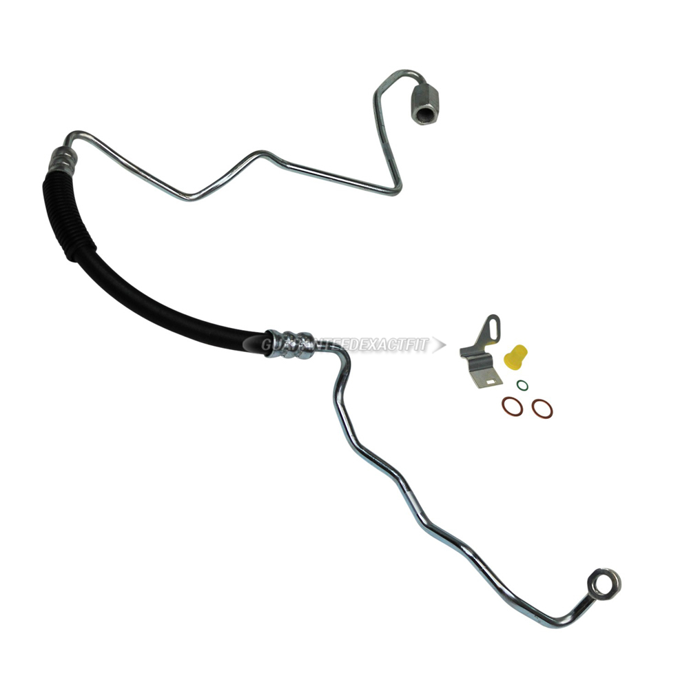 2009 Bmw 535i Power Steering Pressure Line Hose Assembly