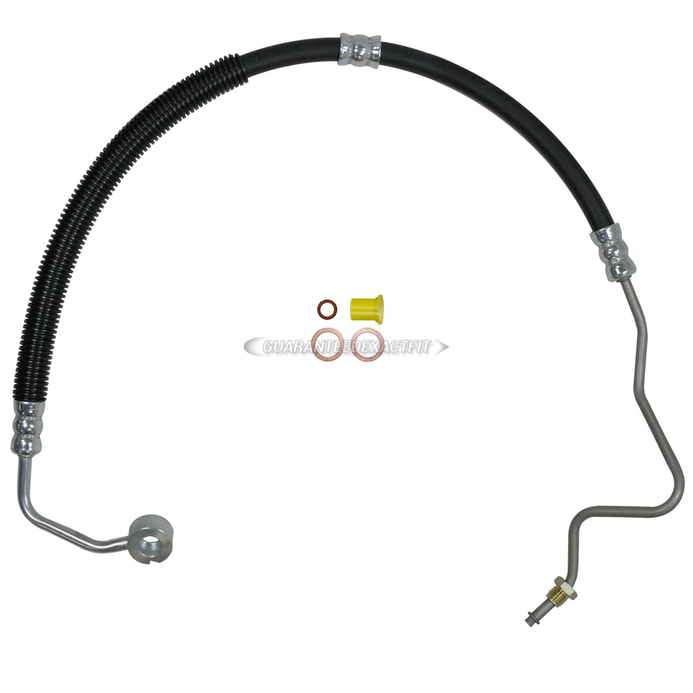 1995 Hyundai Sonata Power Steering Pressure Line Hose Assembly