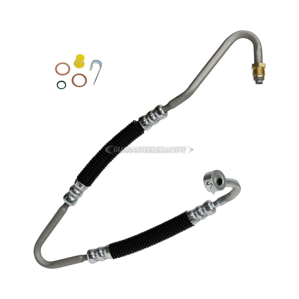 2007 Audi Q7 Power Steering Pressure Line Hose Assembly
