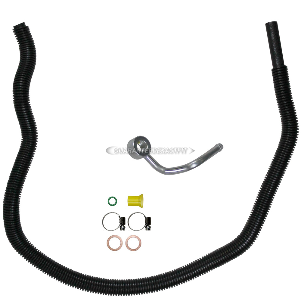 2007 Audi S6 Power Steering Return Line Hose Assembly