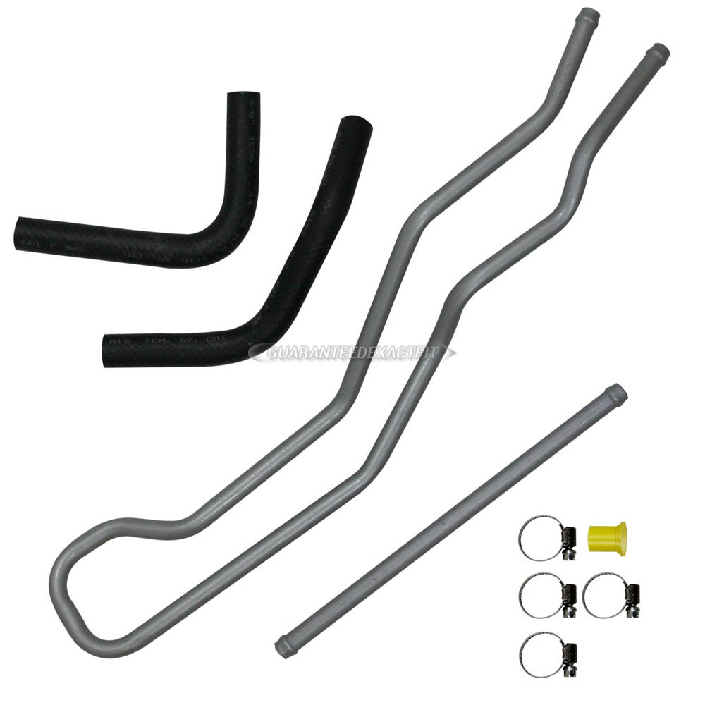 2007 Hyundai Tiburon Power Steering Return Line Hose Assembly