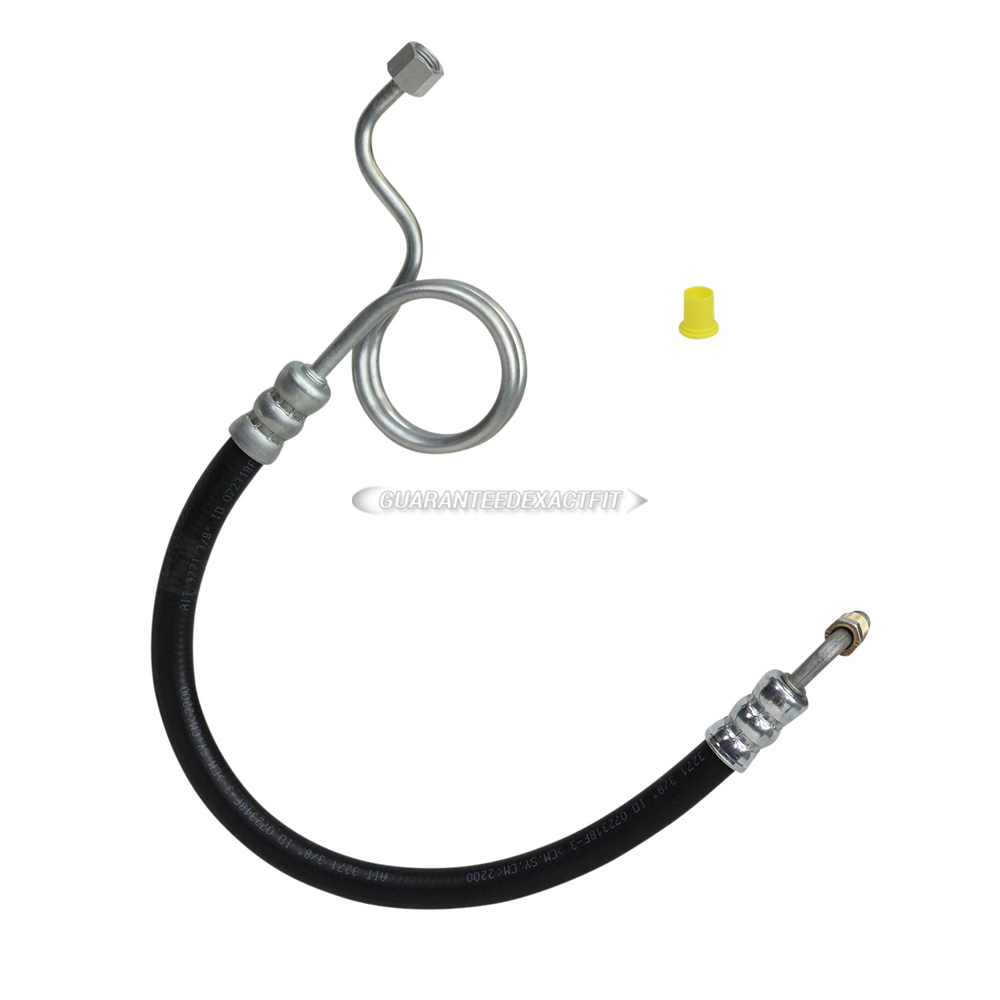 1987 Mercedes Benz 300e power steering pressure line hose assembly