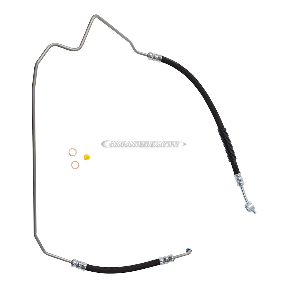 1987 Nissan D21 Power Steering Pressure Line Hose Assembly