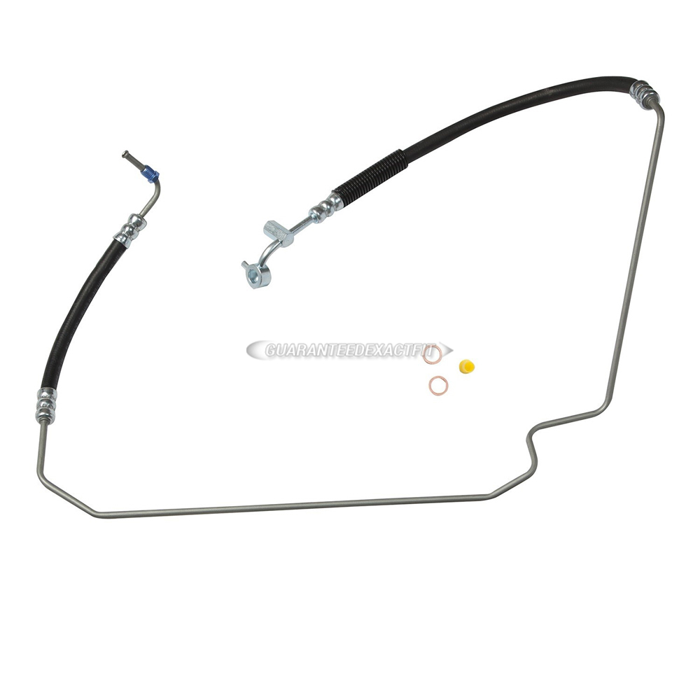 1989 Nissan D21 Power Steering Pressure Line Hose Assembly