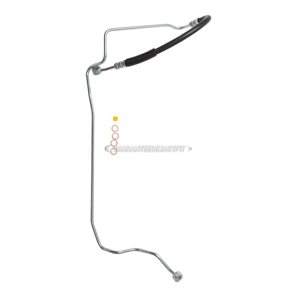 1987 Nissan D21 Power Steering Pressure Line Hose Assembly