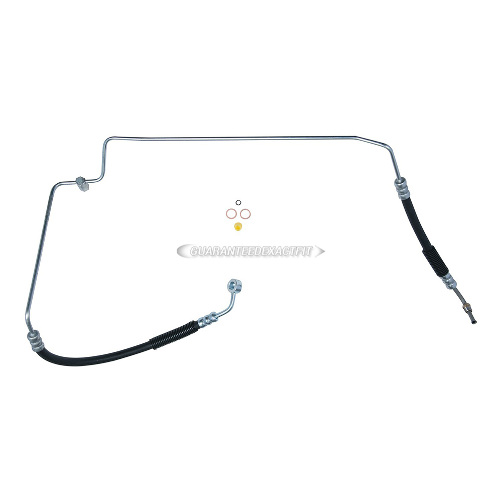 1990 Nissan D21 Power Steering Pressure Line Hose Assembly
