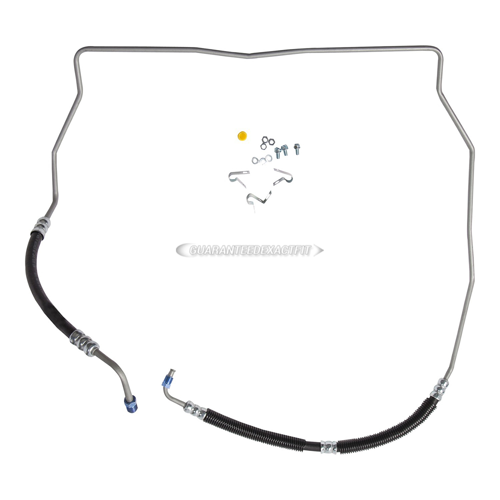 1989 Toyota Land Cruiser Power Steering Pressure Line Hose Assembly