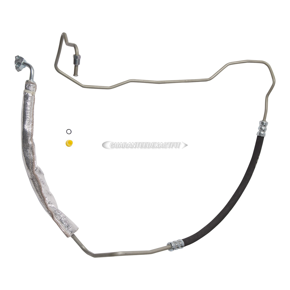 1990 Honda Prelude Power Steering Pressure Line Hose Assembly
