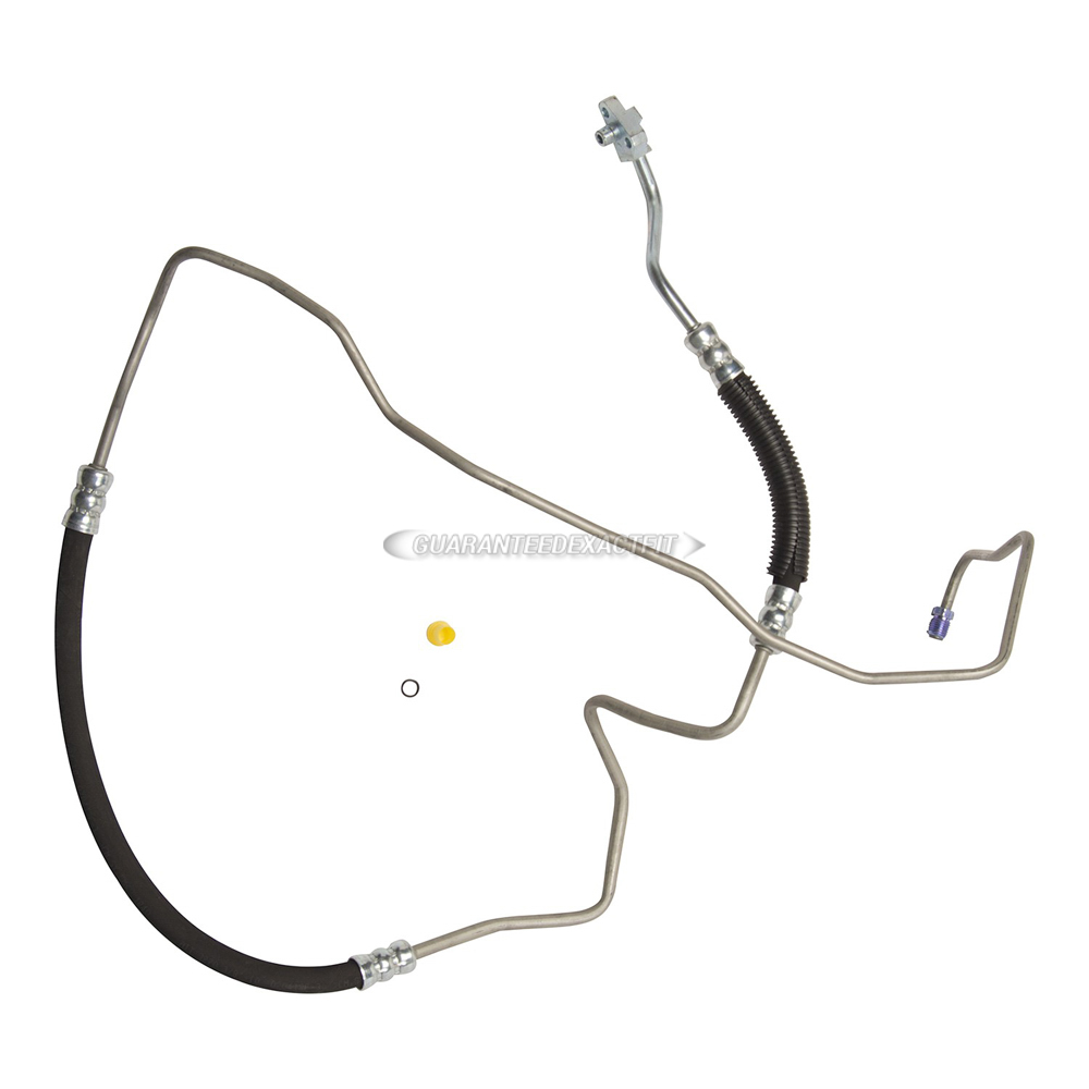 1988 Honda Prelude Power Steering Pressure Line Hose Assembly