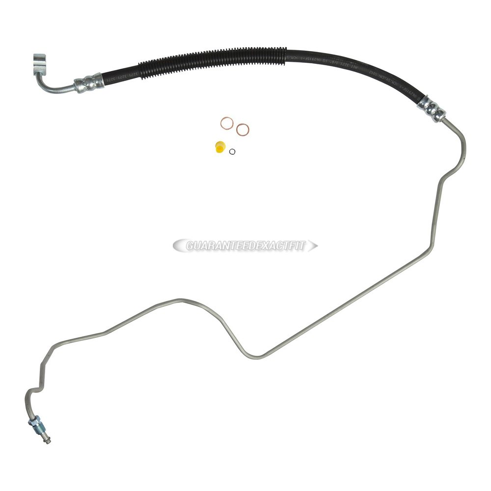 1987 Dodge Ram 50 Power Steering Pressure Line Hose Assembly