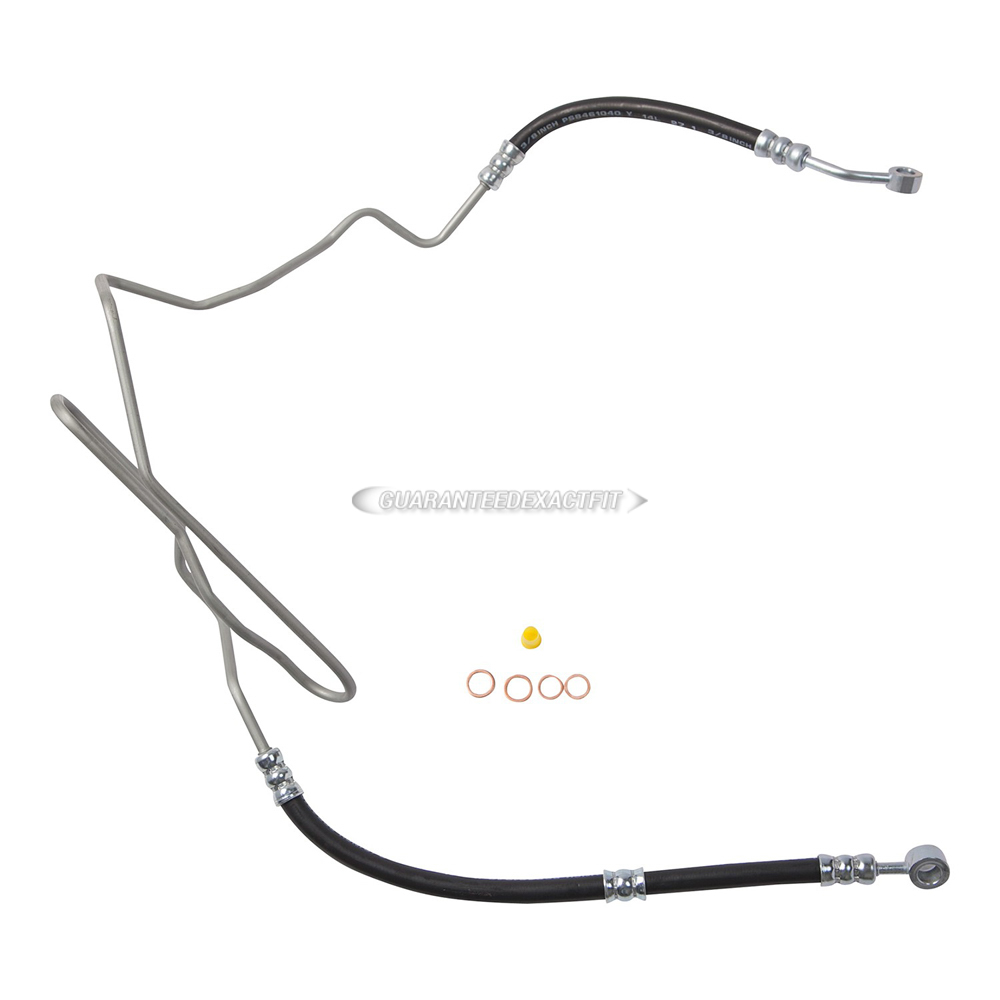 2006 Volkswagen Golf Power Steering Pressure Line Hose Assembly