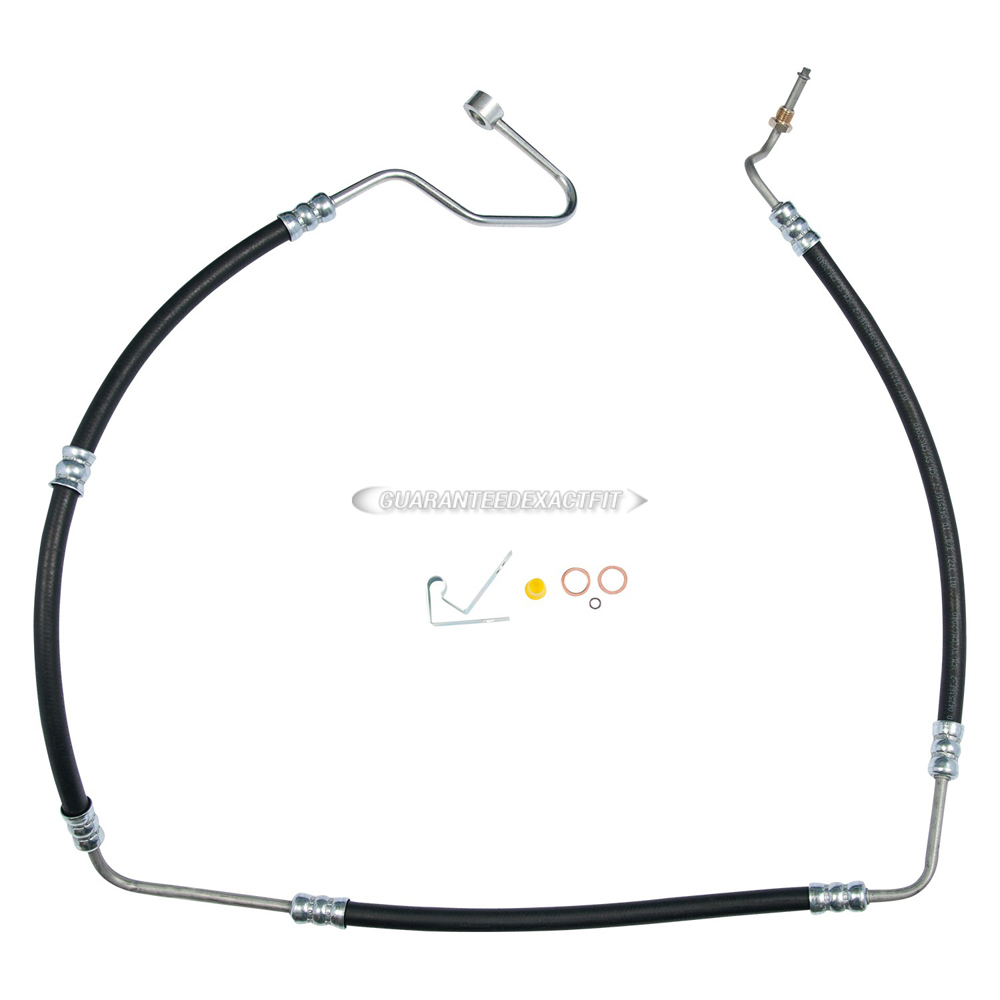 2003 Land Rover Freelander Power Steering Pressure Line Hose Assembly