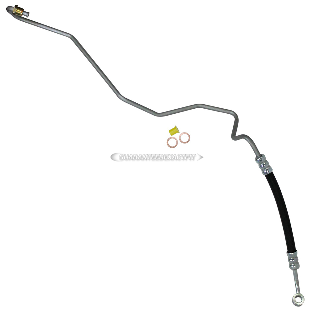 1988 Bmw M6 power steering pressure line hose assembly 