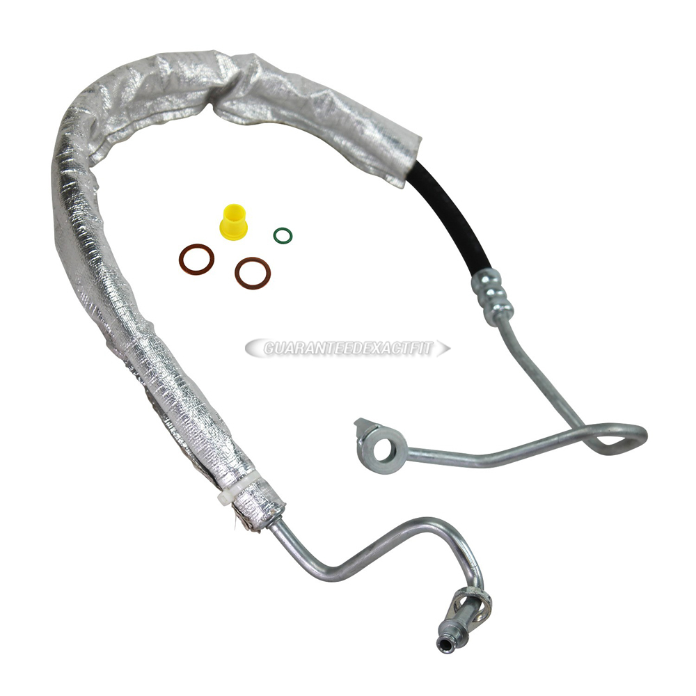 Edelmann 92743 Power Steering Pressure Line Hose Assembly + Cross