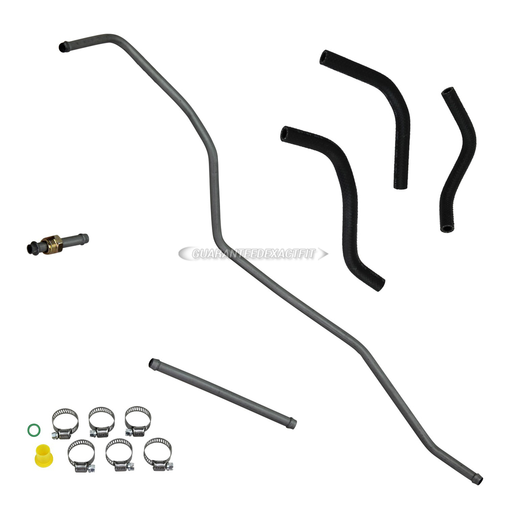 2004 Kia Spectra Power Steering Return Line Hose Assembly