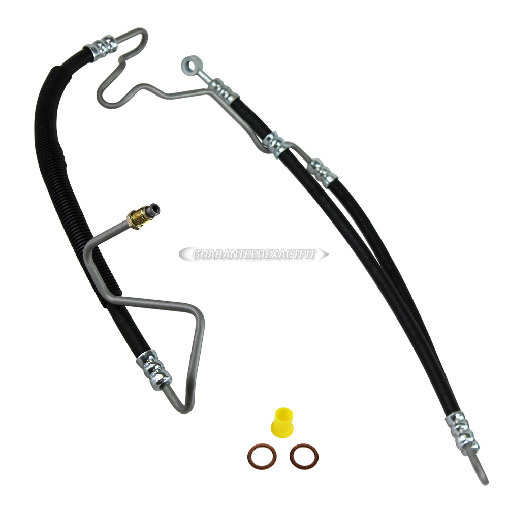 2008 Bmw 535i Power Steering Pressure Line Hose Assembly
