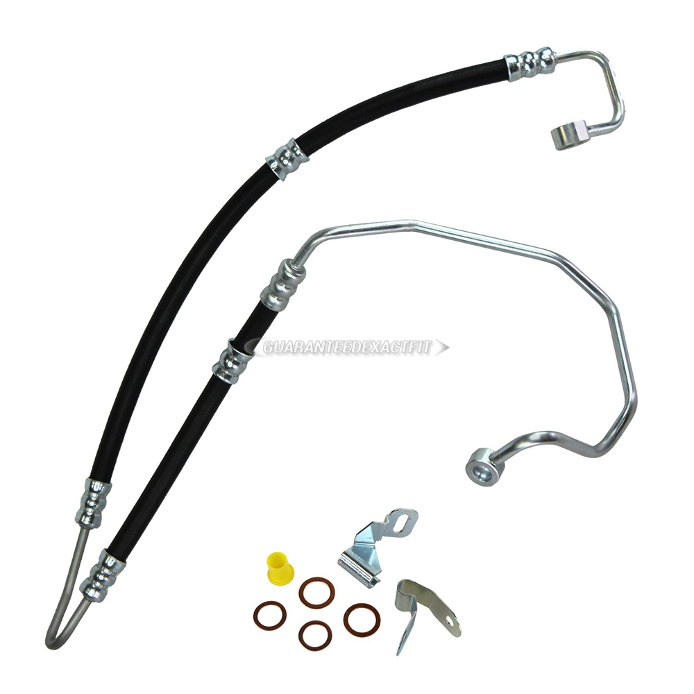 2008 Bmw 335xi Power Steering Pressure Line Hose Assembly 