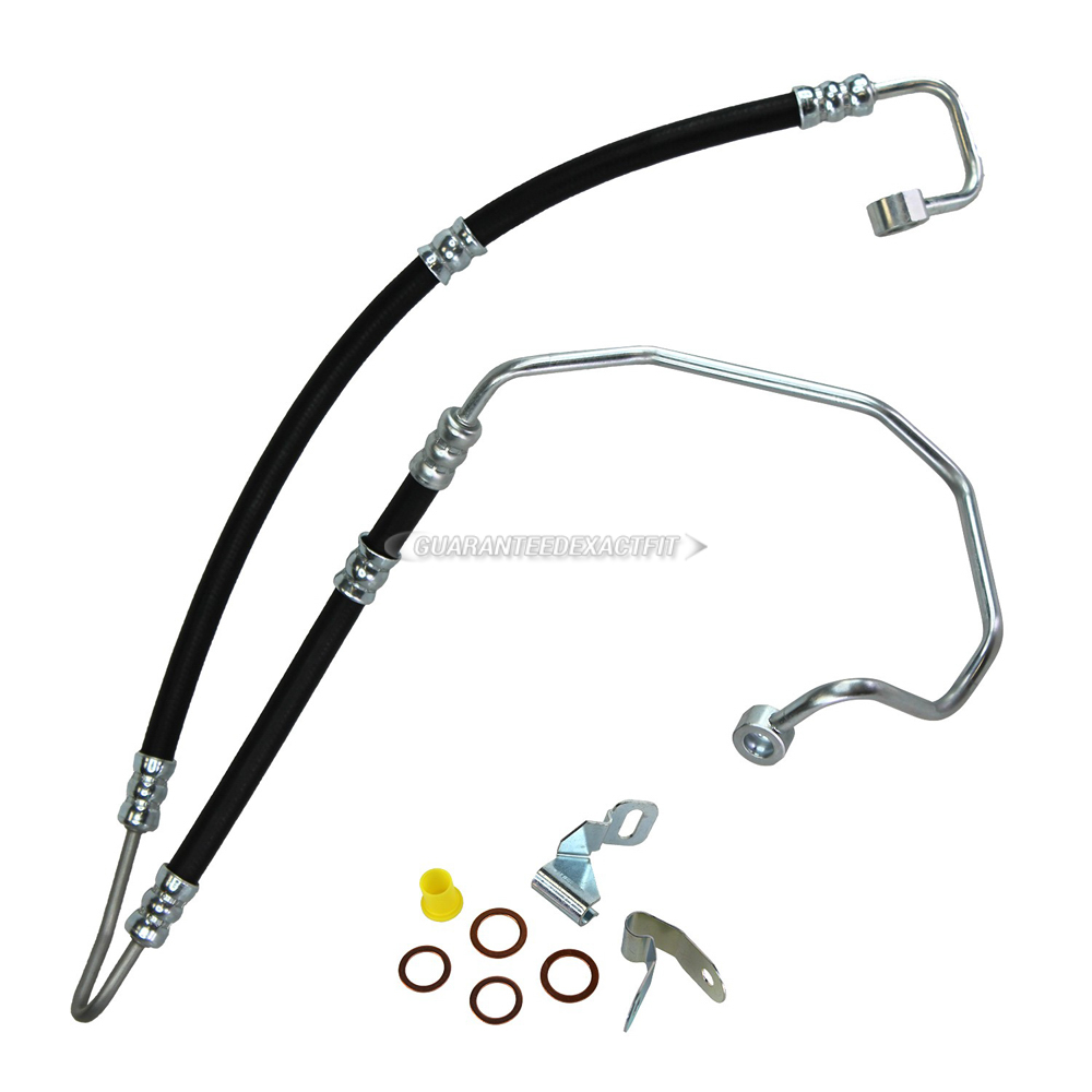 2008 Bmw 335xi Power Steering Pressure Line Hose Assembly
