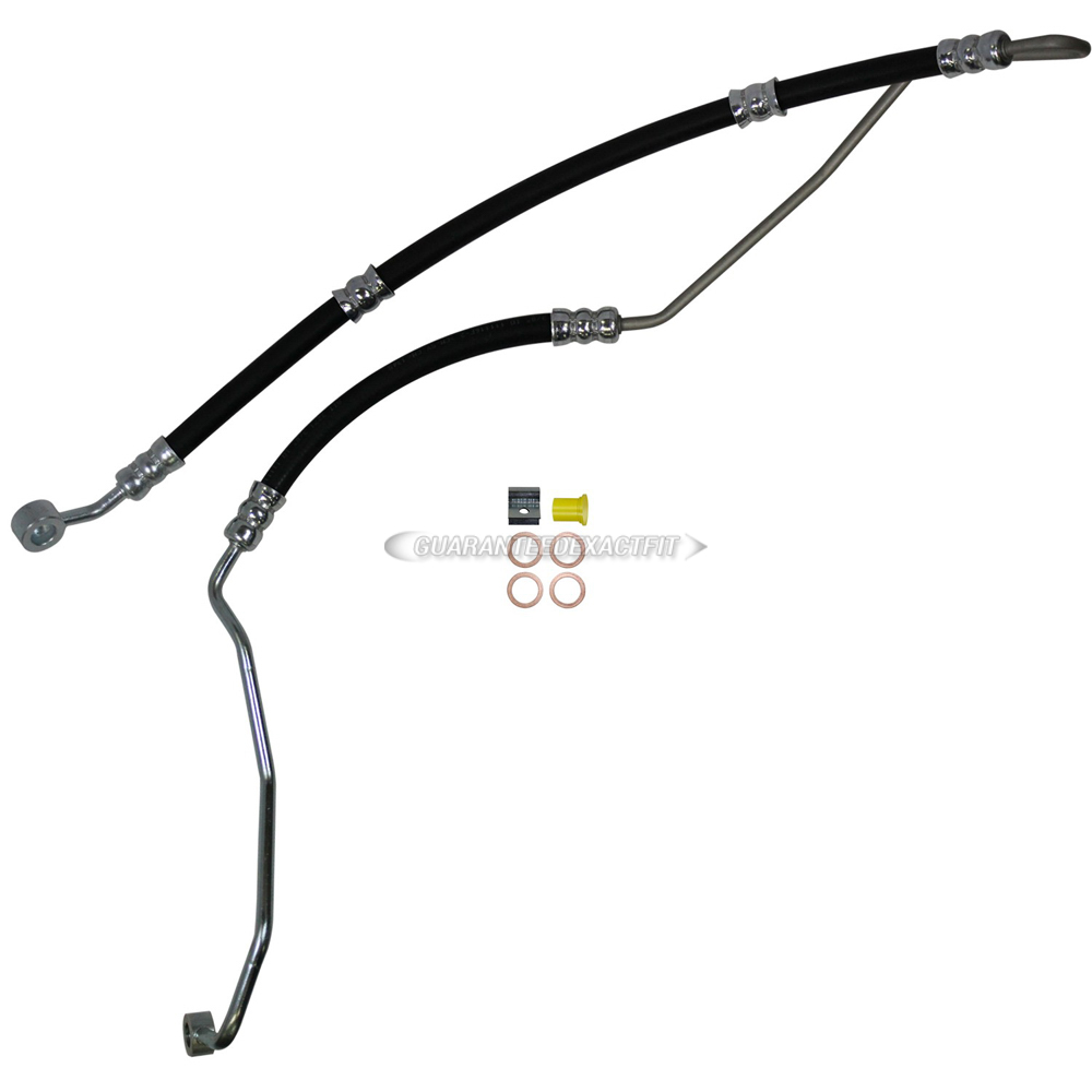 2004 Bmw 525 Power Steering Pressure Line Hose Assembly