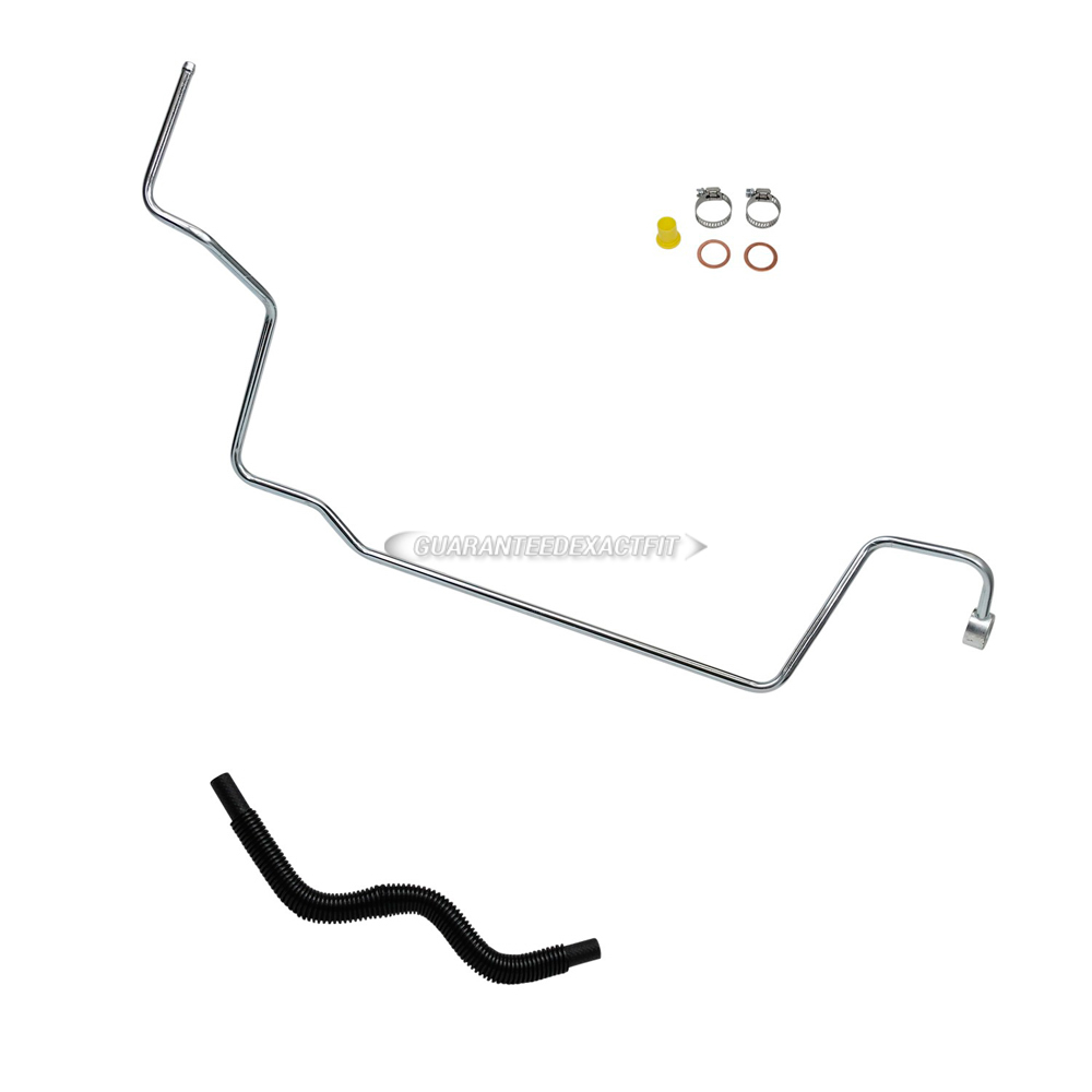 2000 Volkswagen Golf Power Steering Return Line Hose Assembly
