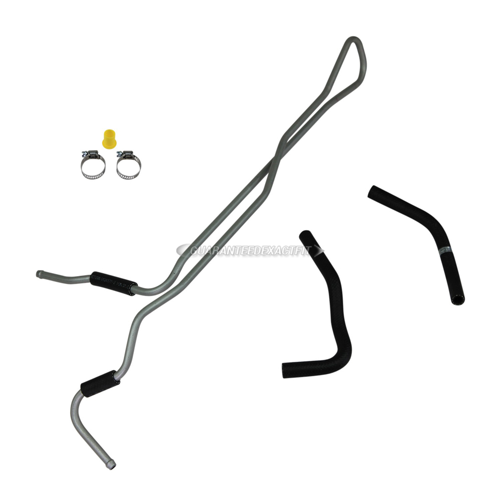 2000 Kia Spectra Power Steering Return Line Hose Assembly