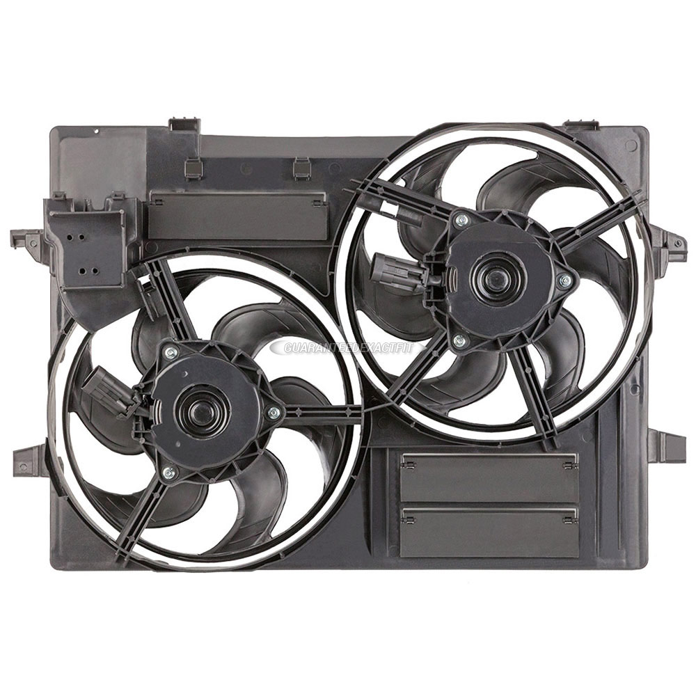 2006 Jaguar XType Cooling Fan Assembly Radiator Side 3.0L Models 19