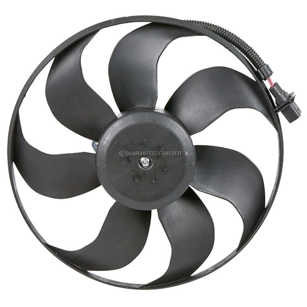 2003 Audi TT Cooling Fan Assembly Left Side 1.8L Engine NonQuattro