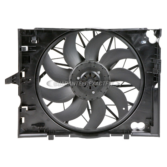 Bmw 650i cooling fan assembly