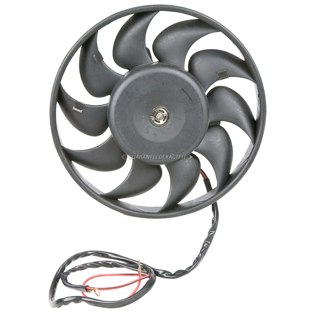 1990 Audi Coupe Quattro Cooling Fan Assembly 