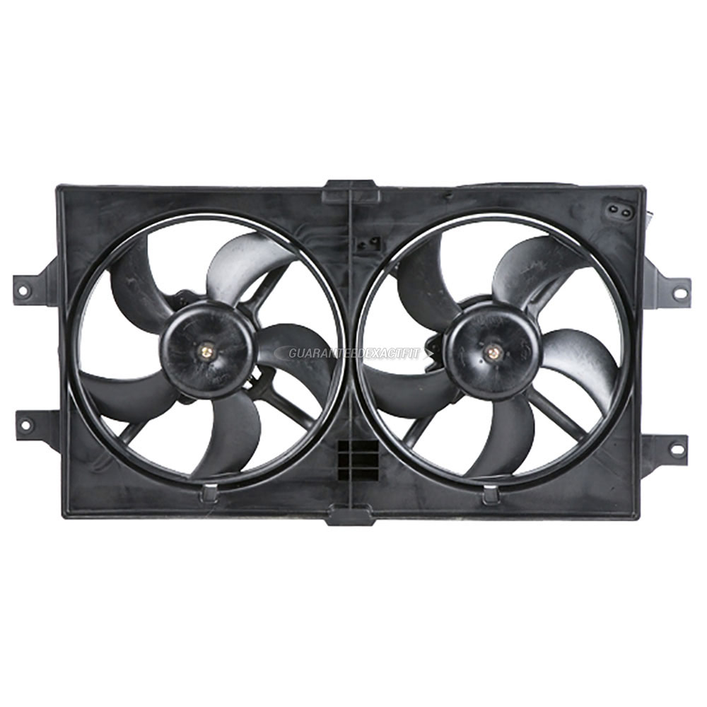 2002 Chrysler 300m cooling fan assembly 