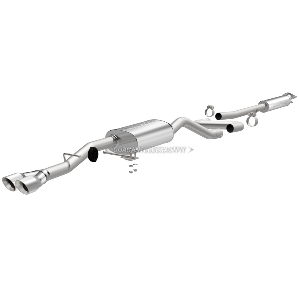 Ford fiesta performance exhaust system
