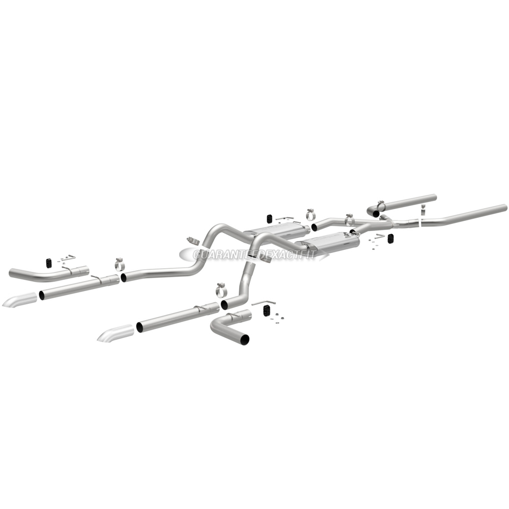 Chevrolet truck performance exhaust system